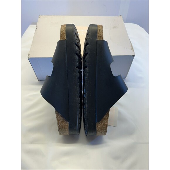Papillio Birkenstock Arizona Pap Flex Platform Sandal Black SZ 9 Narrow Women - Picture 4 of 10